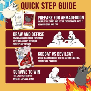 Exploding Kittens Good VS Evil
