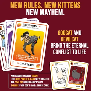 Exploding Kittens Good VS Evil