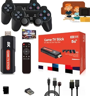 5G 8K Ultra HD Android TV Box + Gamestick