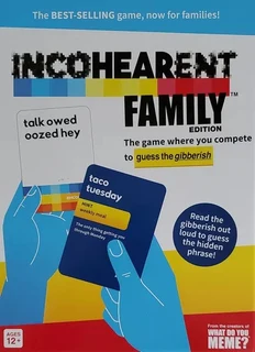 Incoherent Family Edition Card Game