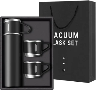 3 Piece Vacuum Flask Set