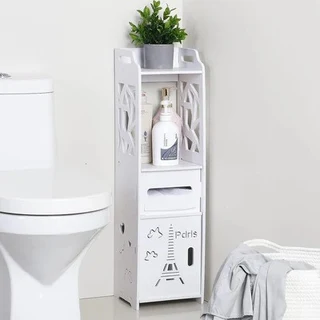 Eifel Tower Carving  Multi-Purpose Wooden Shelf Rack Organizer