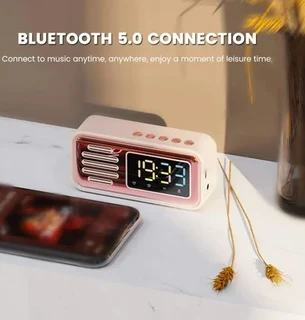 Digital Clock Bluetooth Speaker