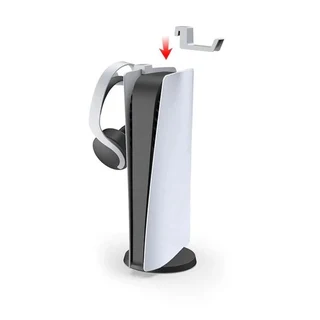 PS5 Console Headset Hook Storage Mount