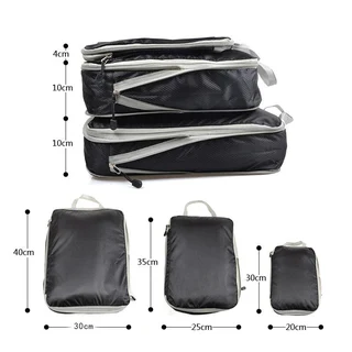 3PC Collapsible Folding Travel Bag