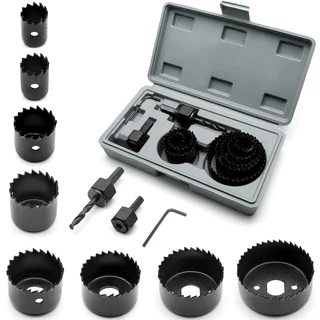11 Piece Hole Sawing Kit
