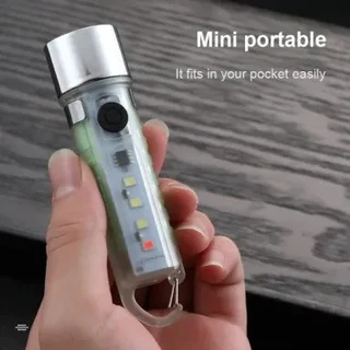 Glow In The Dark Multifunctional Flashlight