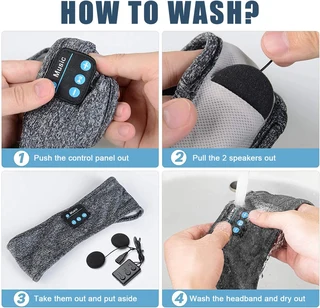 Bluetooth Sports Headband Headphones