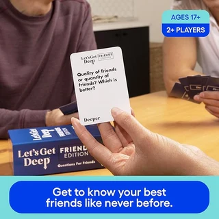 Let&#39;s Get Deep Family Edition Card Game