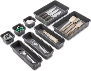 Interlocking Cutlery Draw Organizer