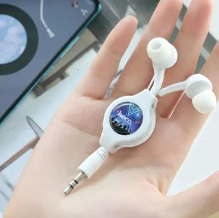 Rretracting Telescopic Earphones