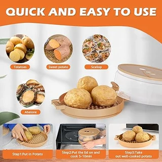 Delicious Potato Microwave Pot Cooker