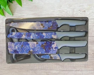 6PC Floral Pattern Cutlery Set