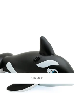 Inflatable Floating Orca Pool Toy