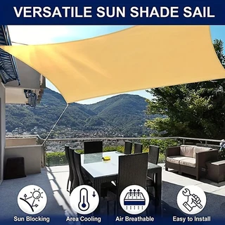 Sun Shade Sail 2m x 4m