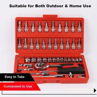 46 Piece Socket Wrench set