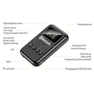 Bluetooth 5.0 Wireless Receiver/Transmitter Adaptor