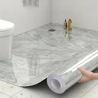 3m x 1.2m Marble Wallpaper(Stone Grey)2.5mm thick