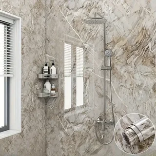 3m x 1.2m Marble Wallpaper(Eurasian Grey)2.5mm thick