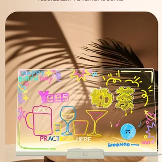 40cm x 30cm Acrylic LED Message Writing Board