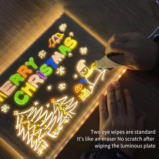 40cm x 30cm Acrylic LED Message Writing Board