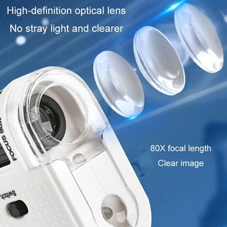 80x Mini Microscope