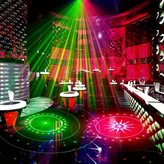 Cylinder Laser Projector Light