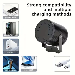 Cylinder Laser Projector Light