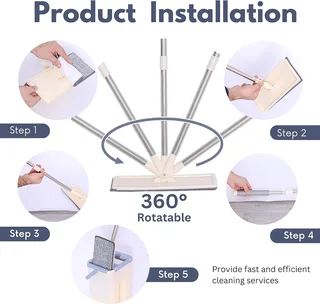 2 In 1 Mop Scratch Kit