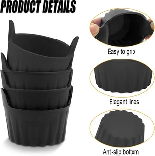 3pc Silicone Egg Moulds/Holders