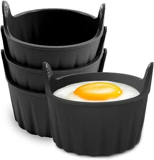 3pc Silicone Egg Moulds/Holders