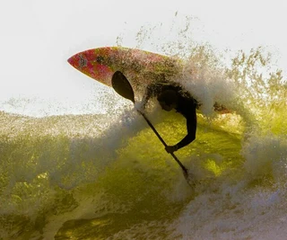 Waveski surfing with VIKING Waveskis! Light, stable, fast and maneuverable!