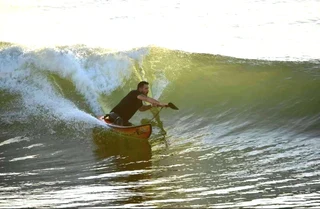 Waveski surfing with VIKING Waveskis! Light, stable, fast and maneuverable!