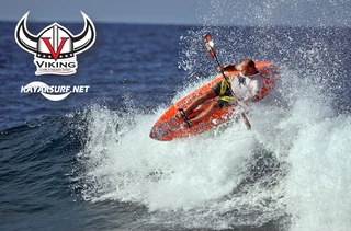 Waveski surfing with VIKING Waveskis! Light, stable, fast and maneuverable!