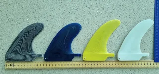Skegs and Fins - slot in, plug in, clip in fcs or futures styles in various shapes and sizes
