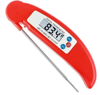 Ambidextrous Backlit Instant Read Digital Meat Thermometer