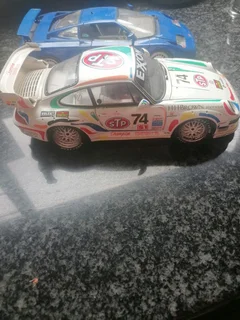 Two die-cast model cars