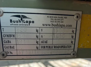 2014 Bushlapa Boskriek for sale.