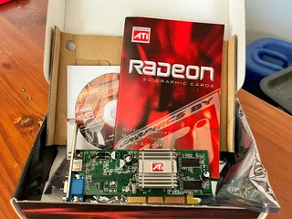 ATI RADEON AGP Brand new for retro setup