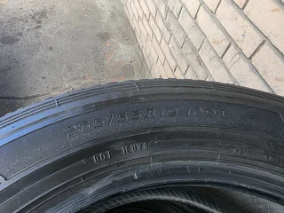 4 x 265 55 19 tyres