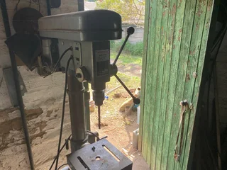 Drill Press On Pedistal