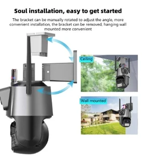 Dual Lens Security Camera