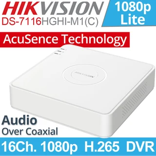 Hikvision 16 Channel HD Turbo DVR H.265 with 2TB HDD