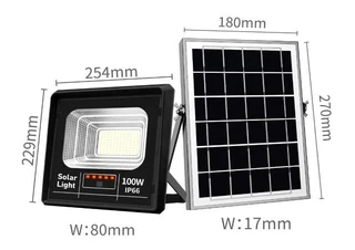100w Solar Flood Light Jortan