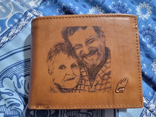 Personalised Mens And Womans Wallet