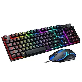 TF200 T-WOLF RGB Gaming Keyboard &amp; Mouse Kit