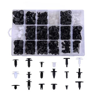 415 Car Retainer Clips & Plastic Fasteners Kit with Fastener Remover Auto Push Pin Rivets Set