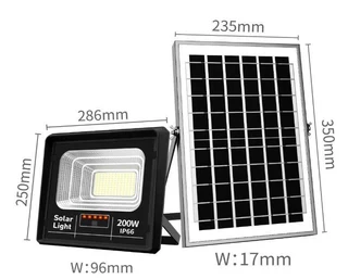 200w Solar Flood Light Jortan
