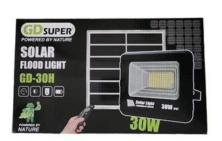 GD SUPER 30W SOLAR FLOOD LIGHT