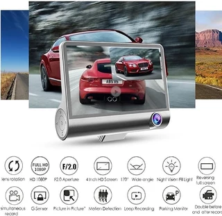 WDR 3 Camera in 1 Dashboard Camera